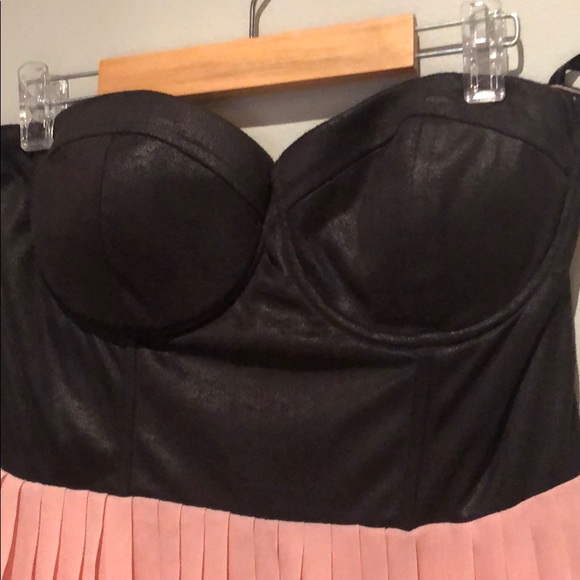 Strapless High-Low Dress - Picture 2 of 3